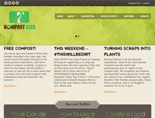 Tablet Screenshot of kompostkids.org
